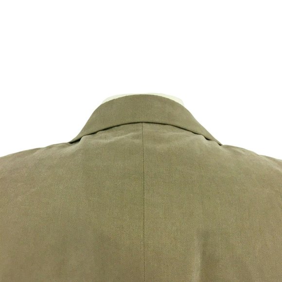 Alfani Suit Jacket Blazer Sports Coat Mens 46R Tan Beige Khaki 46 Regular - Picture 9 of 11